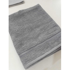 Toptan 90x150cm Gri Renk Banyo Havlu 